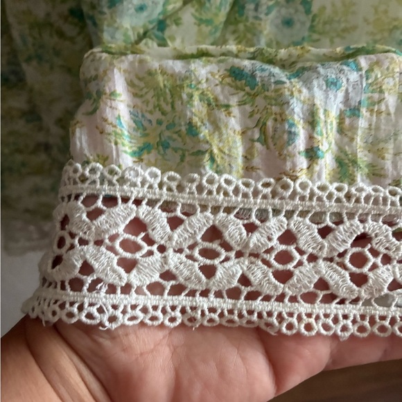 Free People Shea Printed Undersea Combo Button Back Closure Mini Dress M - Picture 13 of 16